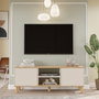 Hanah Home Soporte para TV ALS1-SKA Roble y Cachemira